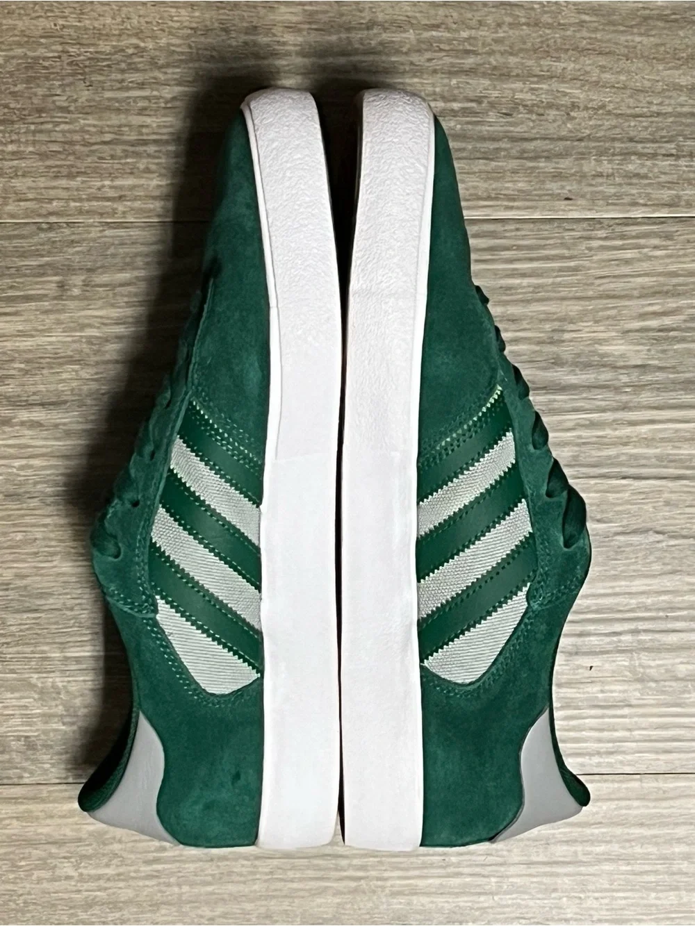Adidas Matchbreak Super - Dark Green Suede - Men 10/Women 11 - JH5174